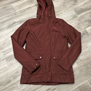The North Face Women's Dark Red Ski Jacket